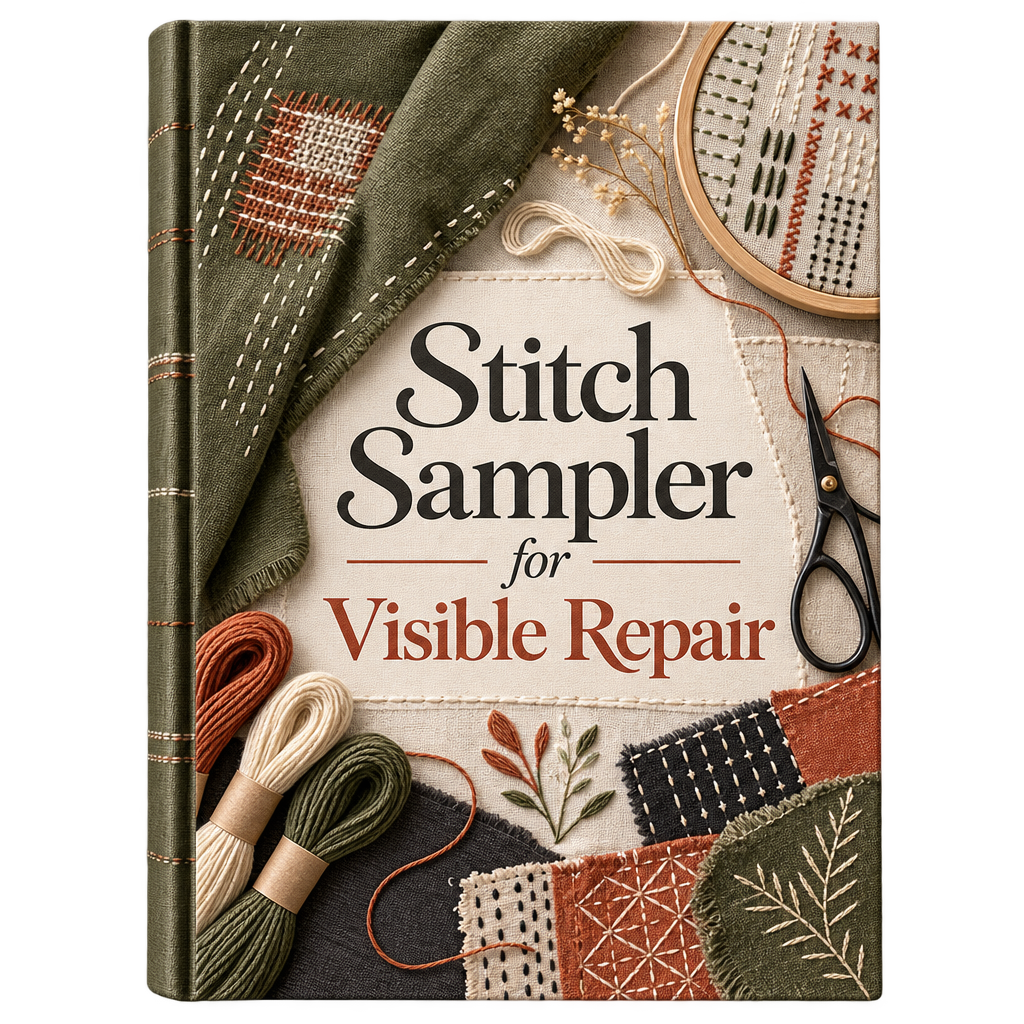 Stitch Sampler for Visible Repair